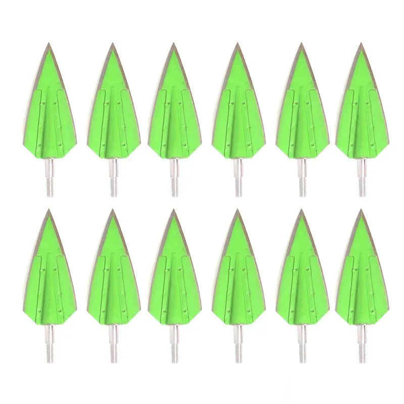6PC Ponta de Caça GREEN PHANTOM