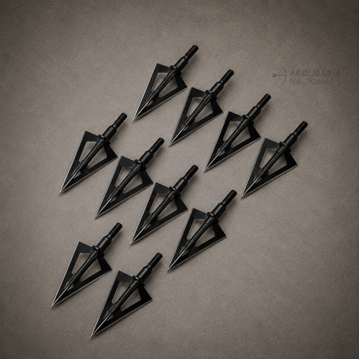 6 PC Ponta de Caça VIPER 3 Lâminas – 100 Grains