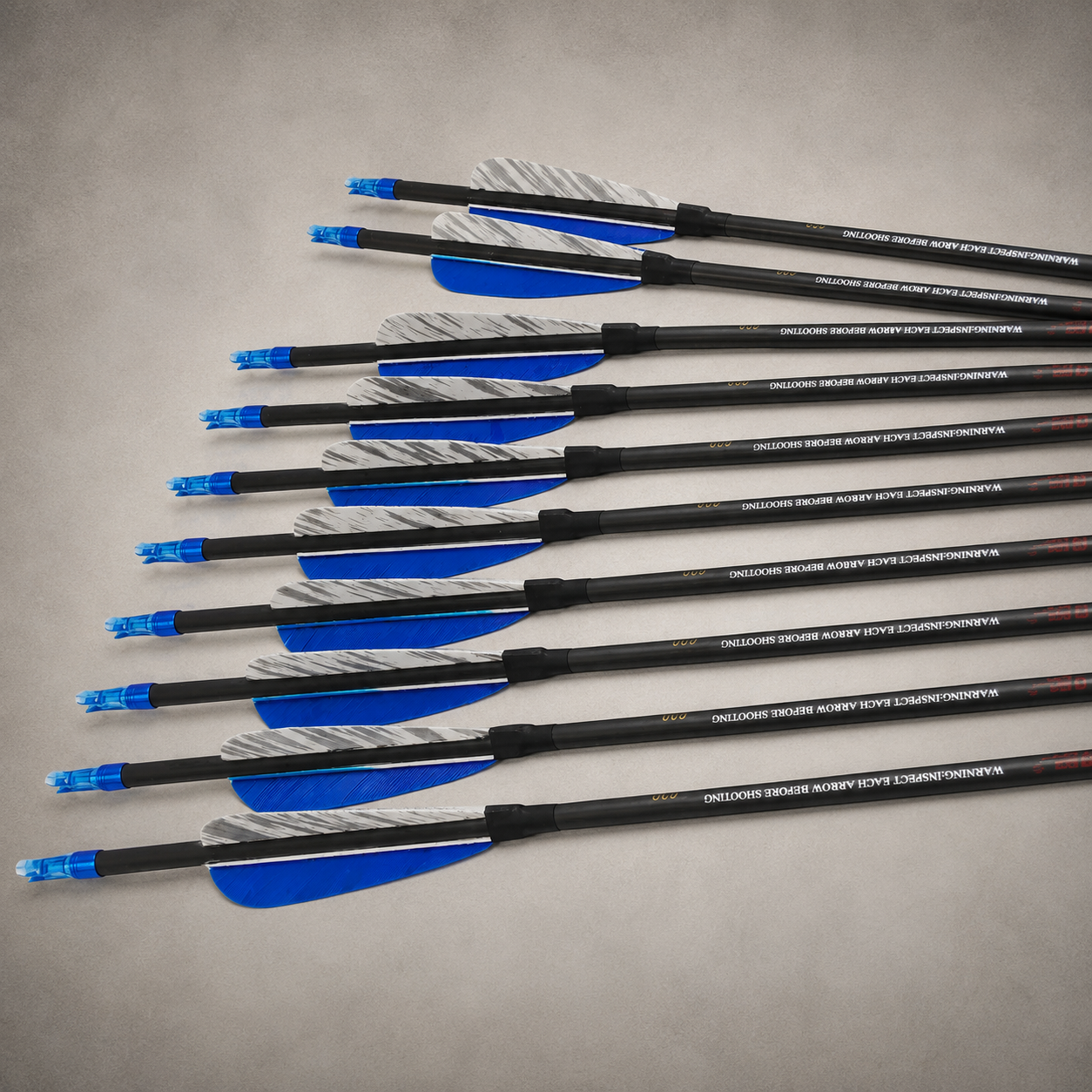 12 PCS Flecha Carbono Swift Premium 30" e 32" | Spine 200 a 800
