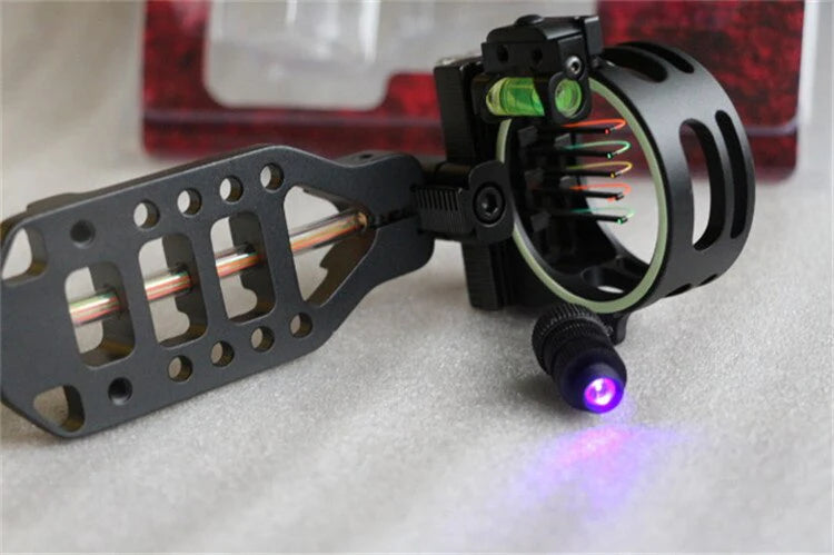 Mira ARIES 5 Pinos com LED para Arco Composto/Recurvo